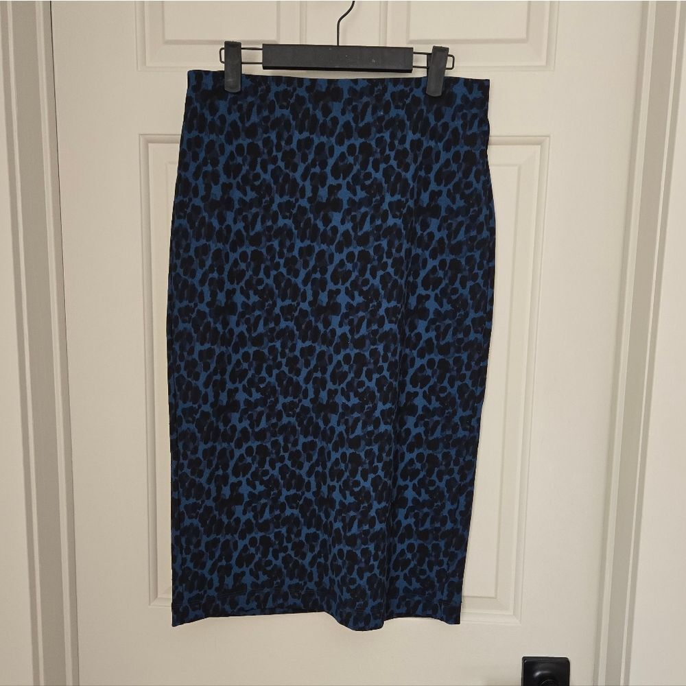 Banana Republic Leopard Print Pencil Skirt